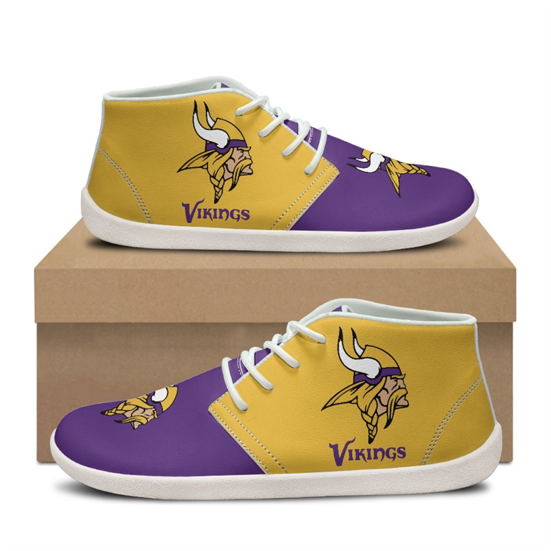 Women's Minnesota Vikings Low Top Sneakers/Shoes 002(Pls check description for details)